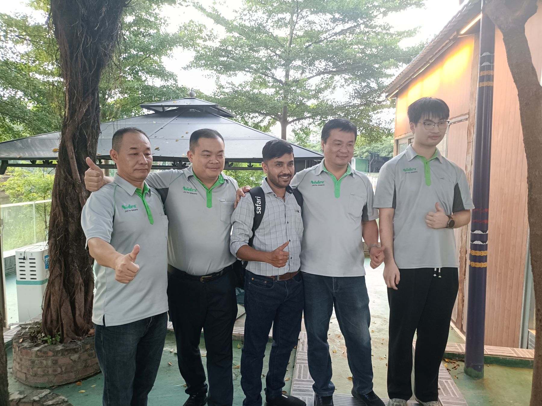 Kvalitetsaktivitet mellem Nidec Elevator Traction Machine China og Indian