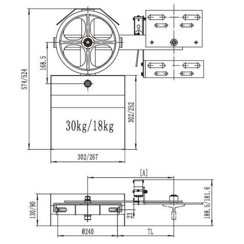 Elevatorspændingsanordning CZJ